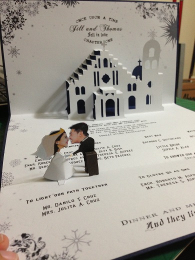 Pop Up Wedding Invitations Templates Philippines 9